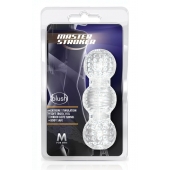 Прозрачный фигурный мастурбатор Master Stroker - Blush Novelties - в Красногорске купить с доставкой