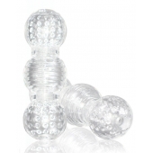 Прозрачный фигурный мастурбатор Master Stroker - Blush Novelties - в Красногорске купить с доставкой