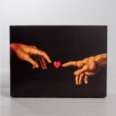 Складная коробка Love - 16 х 23 см. - Сима-Ленд - купить с доставкой в Красногорске