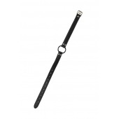 Черный кляп-кольцо Modesty - Lola Games - купить с доставкой в Красногорске