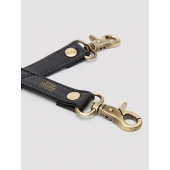 Черный фиксатор для манжет Bound to You Faux Leather Hogtie - Fifty Shades of Grey - купить с доставкой в Красногорске