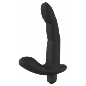 Черный вибромассажер простаты Naughty Finger Prostate Vibe - 13,8 см. - Orion - в Красногорске купить с доставкой