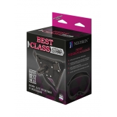 Черный пояс для насадок BEST CLASS STRAP - LOVETOY (А-Полимер) - купить с доставкой в Красногорске