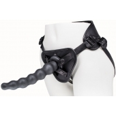 Пояс харнесс BEST UNI strap с 2 насадками - 18 и 22 см. - LOVETOY (А-Полимер) - купить с доставкой в Красногорске