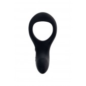 Черное эрекционное кольцо Lovense Diamo - Lovense - в Красногорске купить с доставкой