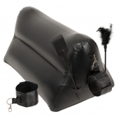 Надувная любовная подушка Portable Triangle Cushion с аксессуарами - Orion - купить с доставкой в Красногорске