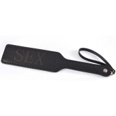 Черная гладкая шлепалка SEX - 35 см. - Sitabella - купить с доставкой в Красногорске
