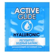 Лубрикант на водной основе Active Glide с гиалуроновой кислотой - 3 гр. - Биоритм - купить с доставкой в Красногорске