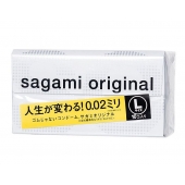 Презервативы Sagami Original 0.02 L-size увеличенного размера - 10 шт. - Sagami - купить с доставкой в Красногорске