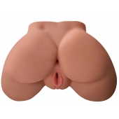 Кофейный мастурбатор-полуторс Perfect Ass Masturbator - Pipedream - в Красногорске купить с доставкой