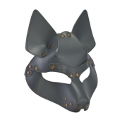 Серая маска Wolf с клепками - Sitabella - купить с доставкой в Красногорске