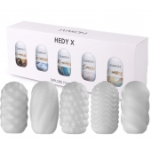 Набор из 5 мастурбаторов Hedy X5 Mixed - Svakom - в Красногорске купить с доставкой