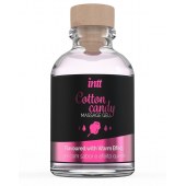 Массажный гель с согревающим эффектом Cotton Candy - 30 мл. - INTT - купить с доставкой в Красногорске