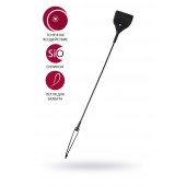 Черный гладкий стек с тонкой ручкой - 48 см. - ToyFa - купить с доставкой в Красногорске