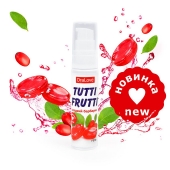 Гель-смазка Tutti-frutti со вкусом барбариса - 30 гр. - Биоритм - купить с доставкой в Красногорске
