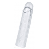 Прозрачная насадка-удлинитель Flawless Clear Penis Sleeve Add 1 - 15,5 см. - Lovetoy - в Красногорске купить с доставкой