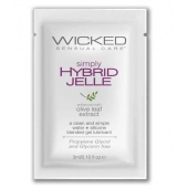 Гель-лубрикант на водно-силиконовой основе Simply Hybrid Jelle - 3 мл. - Wicked - купить с доставкой в Красногорске