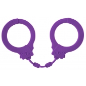 Фиолетовые силиконовые поножи Limitation - Lola Games - купить с доставкой в Красногорске