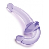 Фиолетовый безремневой страпон Strapless Strap-On - Lux Fetish - купить с доставкой в Красногорске