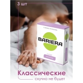 Классические презервативы Bariera Classic - 3 шт. - Bariera - купить с доставкой в Красногорске