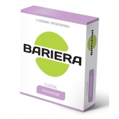 Классические презервативы Bariera Classic - 3 шт. - Bariera - купить с доставкой в Красногорске