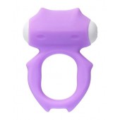 Фиолетовое виброкольцо на пенис Zort - A-toys - в Красногорске купить с доставкой