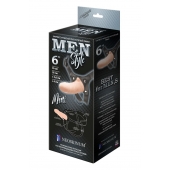Пустотелый фаллопротез MEN STYLE - 17,5 см. - LOVETOY (А-Полимер) - купить с доставкой в Красногорске