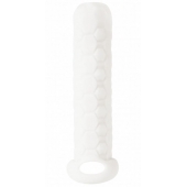 Белый фаллоудлинитель Homme Long - 13,5 см. - Lola Games - в Красногорске купить с доставкой