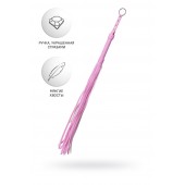 Розовый флоггер Anonymo - 64 см. - ToyFa - купить с доставкой в Красногорске