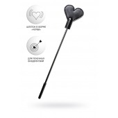 Черный стек со шлепком в форме сердца Anonymo - 35 см. - ToyFa - купить с доставкой в Красногорске