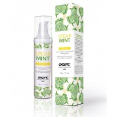 Разогревающее массажное масло Gourmet Spearmint Organic с органическими ингредиентами - 50 мл. - Exsens - купить с доставкой в Красногорске