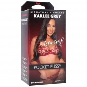 Мастурбатор-вагина Karlee Grey ULTRASKYN Pocket Pussy - Doc Johnson - в Красногорске купить с доставкой