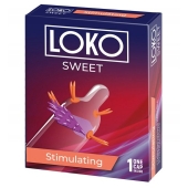 Стимулирующая насадка на пенис LOKO SWEET с возбуждающим эффектом - Sitabella - в Красногорске купить с доставкой