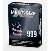 Стимулирующая насадка на пенис MEN SIZE 999 - Sitabella - в Красногорске купить с доставкой
