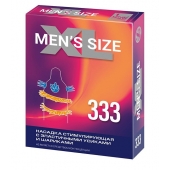 Стимулирующая насадка на пенис MEN SIZE 333 - Sitabella - в Красногорске купить с доставкой