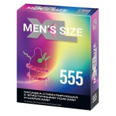 Стимулирующая насадка на пенис MEN SIZE 555 - Sitabella - в Красногорске купить с доставкой