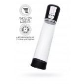 Прозрачная автоматическая помпа для пениса Sigurd - Sexus - в Красногорске купить с доставкой