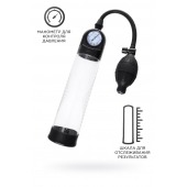 Прозрачная механическая помпа Roald с манометром - Sexus - в Красногорске купить с доставкой