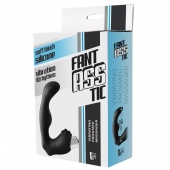 Черный вибромассажер простаты FantASStic Vibrating Prostate Massager - 11,3 см. - Dream Toys - в Красногорске купить с доставкой