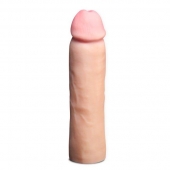 Телесная фаллическая насадка на пенис Magnum Xtender - 23 см. - Blush Novelties - в Красногорске купить с доставкой