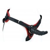 Пояс унисекс UNISEX Style с 2 насадками - LOVETOY (А-Полимер) - купить с доставкой в Красногорске