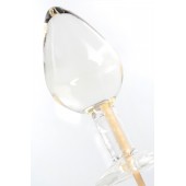 Прозрачный леденец в форме малой анальной пробки со вкусом пина колада - Sosuчki - купить с доставкой в Красногорске