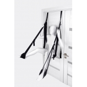 Черные секс-качели на дверь Anonymo №0505 - ToyFa - купить с доставкой в Красногорске