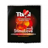 Разогревающий гель-лубрикант Stimulove Strong в одноразовой упаковке - 4 гр. - Биоритм - купить с доставкой в Красногорске