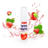 Гель-смазка Tutti-frutti с земляничным вкусом - 30 гр. - Биоритм - купить с доставкой в Красногорске