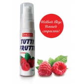 Гель-смазка Tutti-frutti с малиновым вкусом - 30 гр. - Биоритм - купить с доставкой в Красногорске