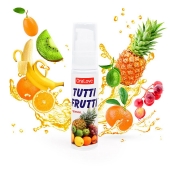 Гель-смазка Tutti-frutti со вкусом тропических фруктов - 30 гр. - Биоритм - купить с доставкой в Красногорске