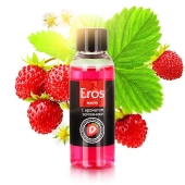 Массажное масло Eros fantasy с ароматом земляники - 50 мл. - Биоритм - купить с доставкой в Красногорске