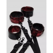 Изысканный набор фиксаций на кровати Reversible Under Mattress Restraint Set - Fifty Shades of Grey - купить с доставкой в Красногорске