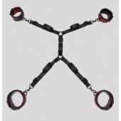 Изысканный набор фиксаций на кровати Reversible Under Mattress Restraint Set - Fifty Shades of Grey - купить с доставкой в Красногорске